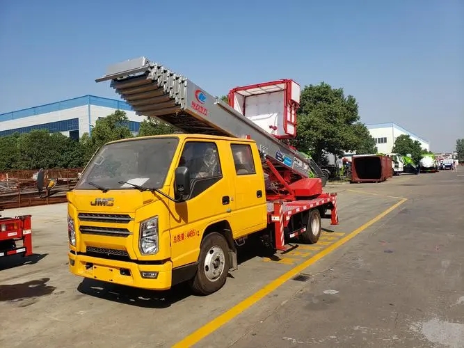 青阳县附近云梯车出租 砂石搬运