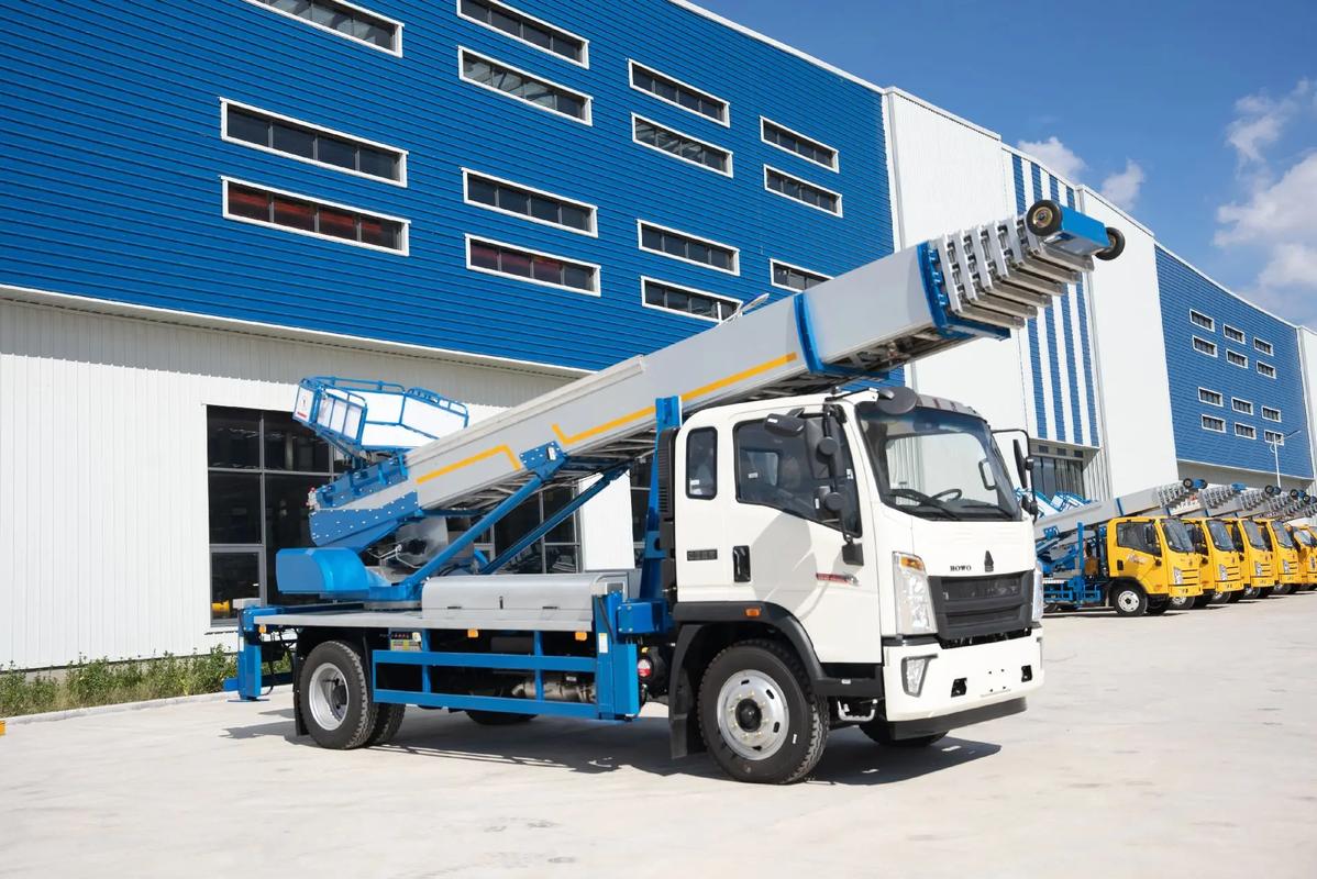 青阳县出租云梯车高空作业车 建筑垃圾搬运